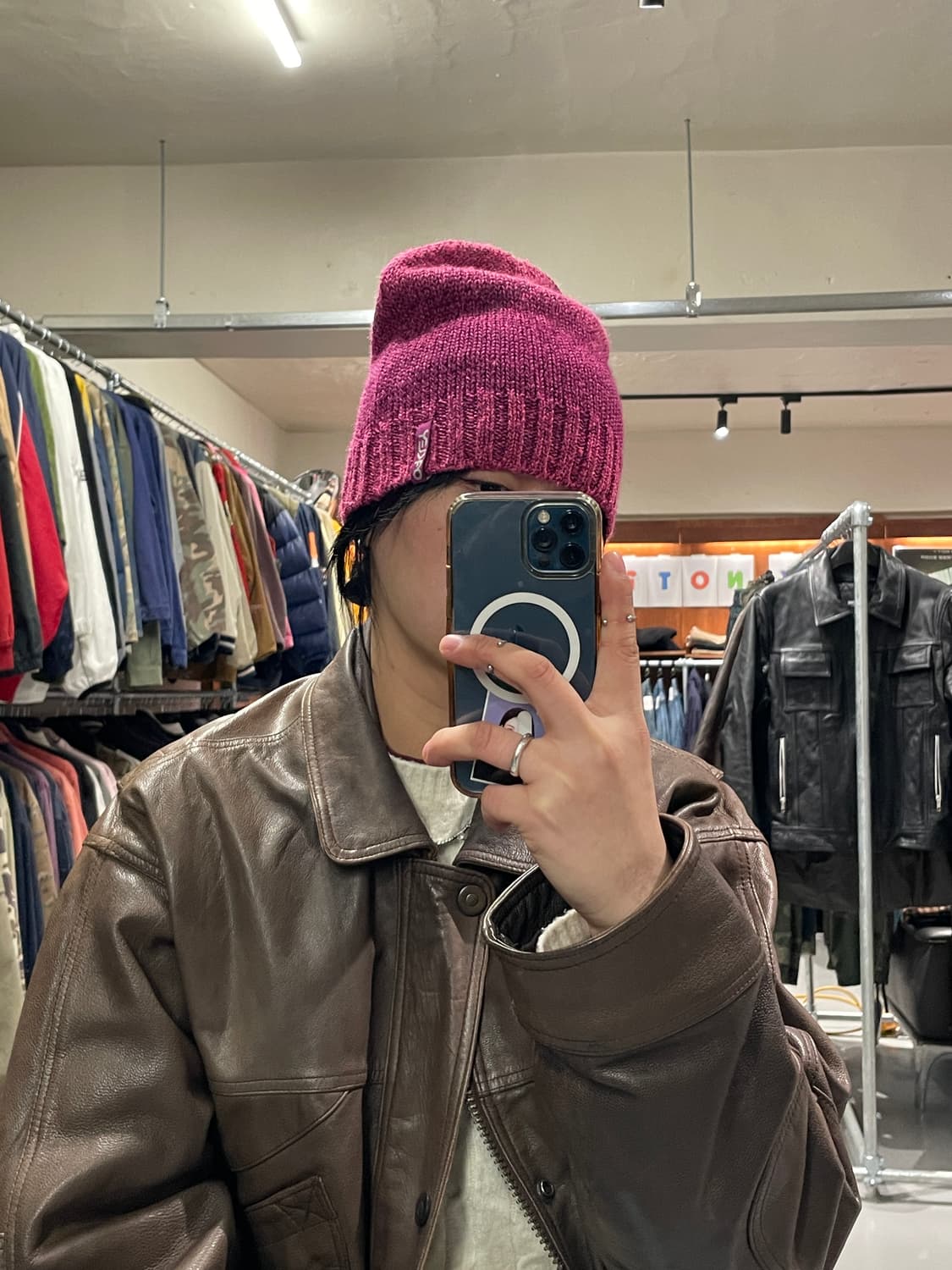 오클리 니트 비니 상품이미지1