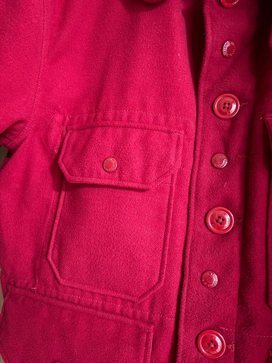 Engineered garments 엔가 페이크 울 자켓 S 상품이미지2