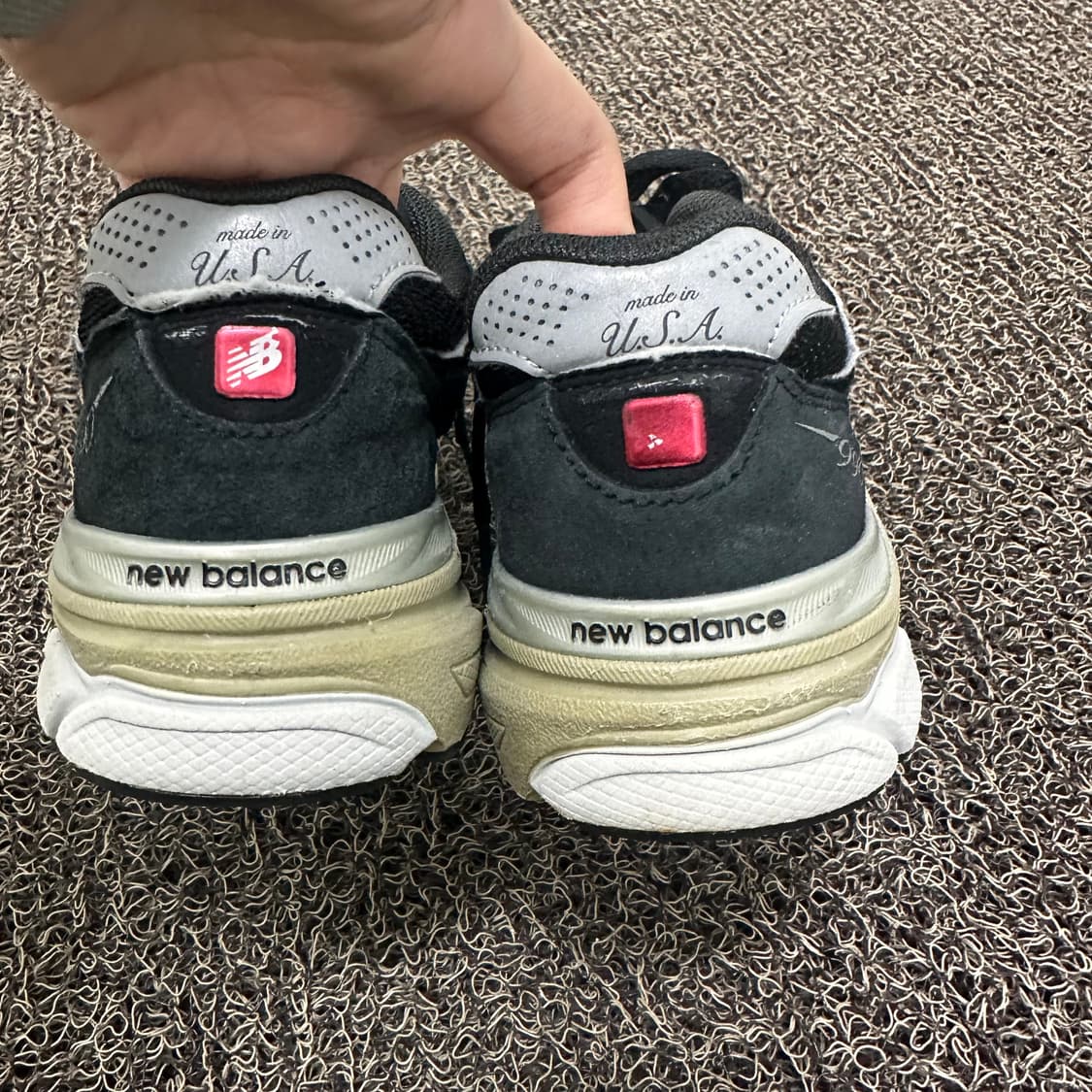 뉴발란스 USA 990 v3 블랙 운동화 235 상품이미지5