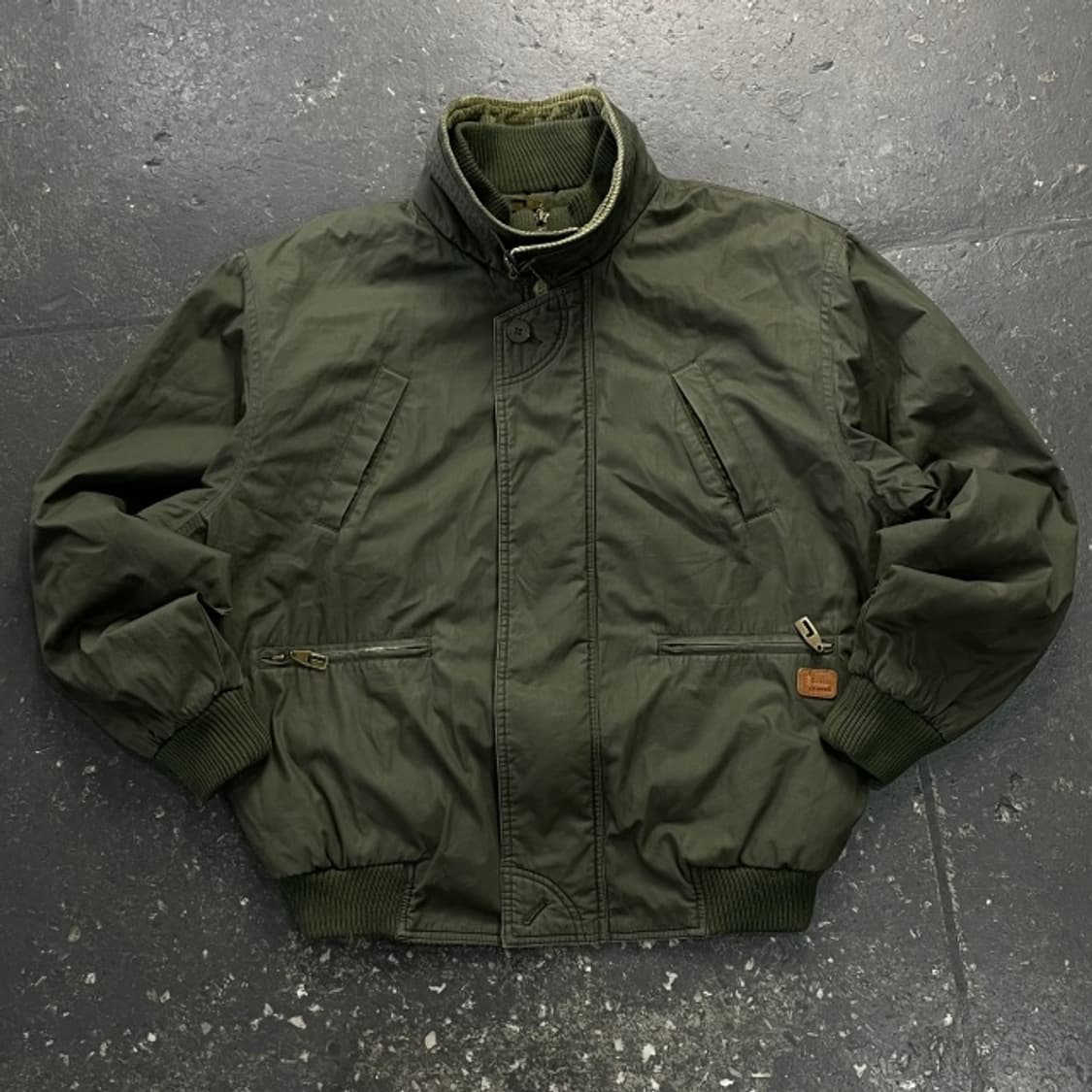 100 란셀 빈티지 봄버 자켓 상품이미지1