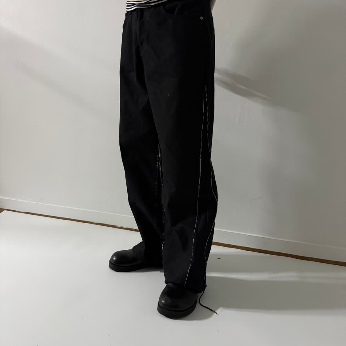 ENOC 와이드 데님 팬츠  상품이미지3