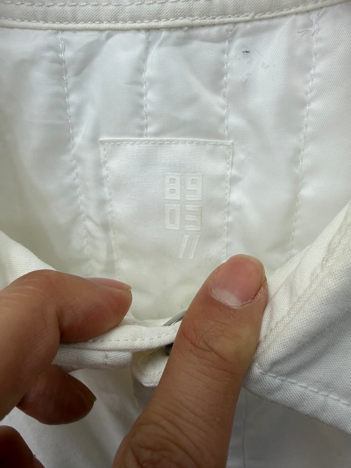 정품) 빈폴 8903 남성 오버핏 포켓 패딩 100 상품이미지7