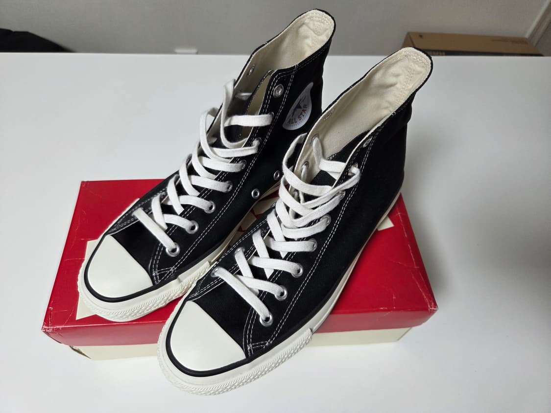[270] 컨버스 재팬 J 하이 옥스 블랙 일본 제이 상품이미지1
