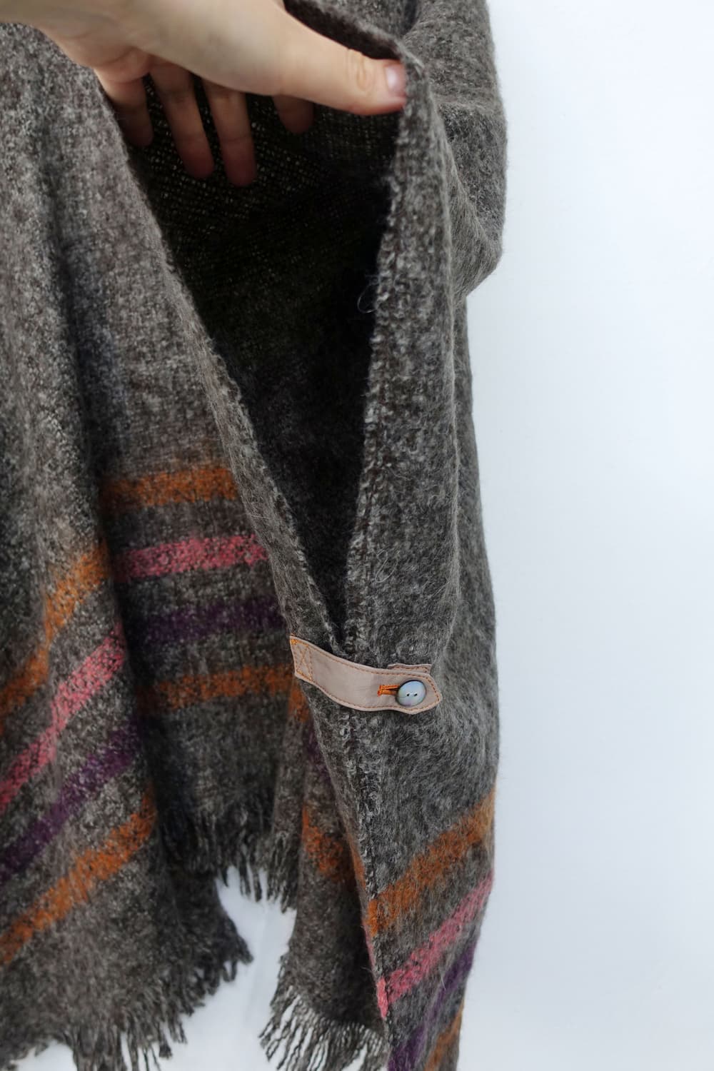 ROSIER 에스닉 니트 판초 케이프 상품이미지6