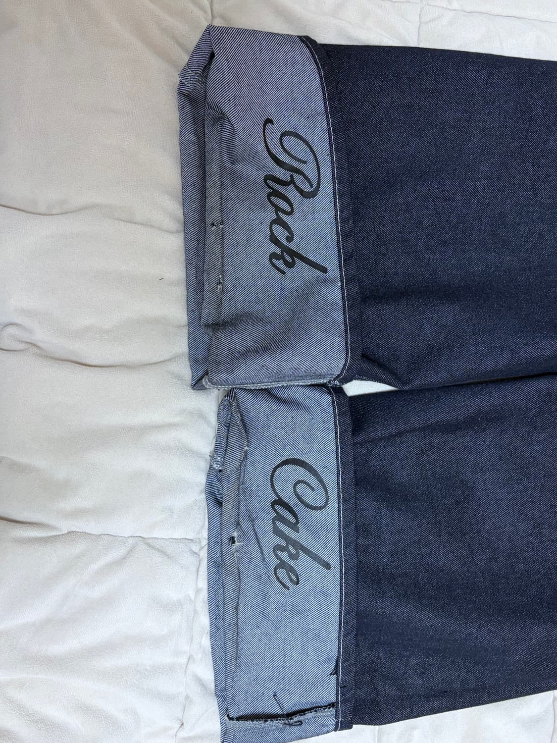 락케이크 Hem Point Wide Jeans 상품이미지8