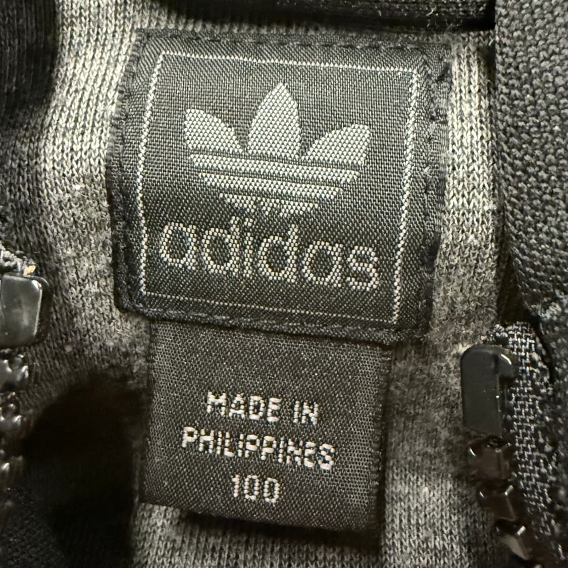 아디다스 검흰 블랙 후드집업 후플 져지 100 상품이미지5