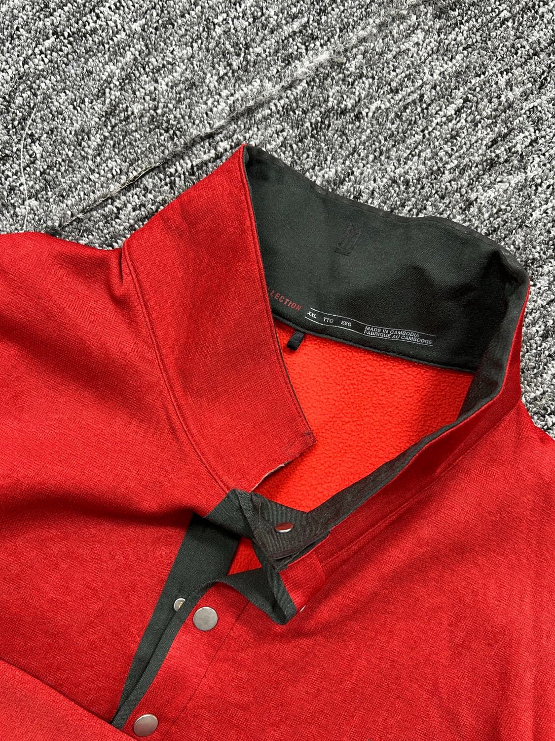 나이키 타이거 우즈 하프 버튼 집업 XXL 상품이미지6