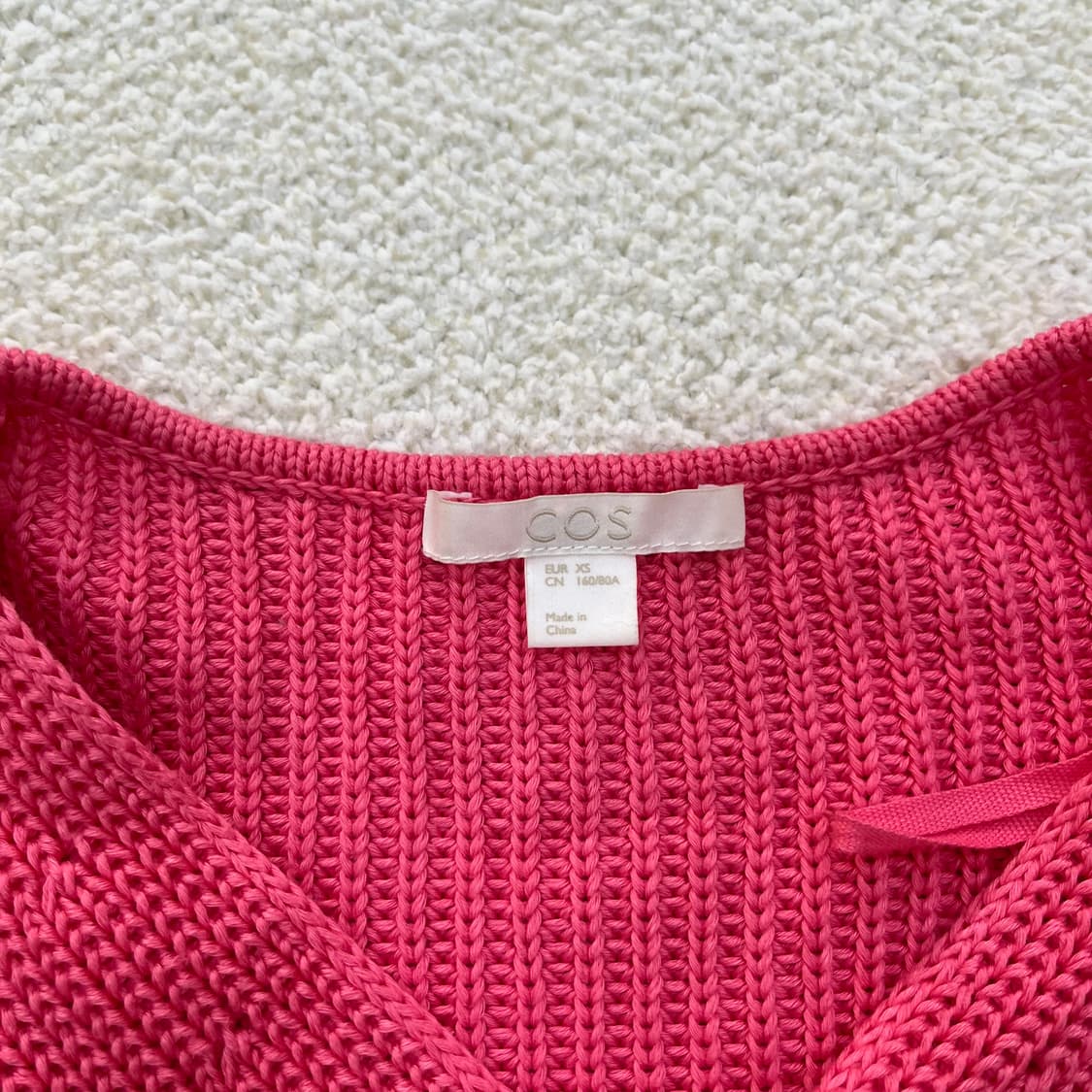 XS 코스 여성 크로스 니트 0311M 상품이미지2