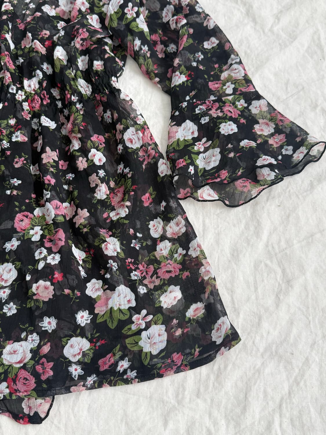 플로랄 페어리 시스루 가디건 상품이미지6