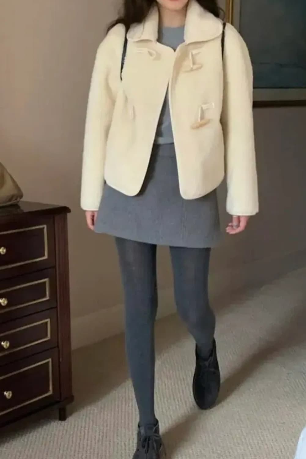 메이비베이비 떡볶이 양털자켓 상품이미지5