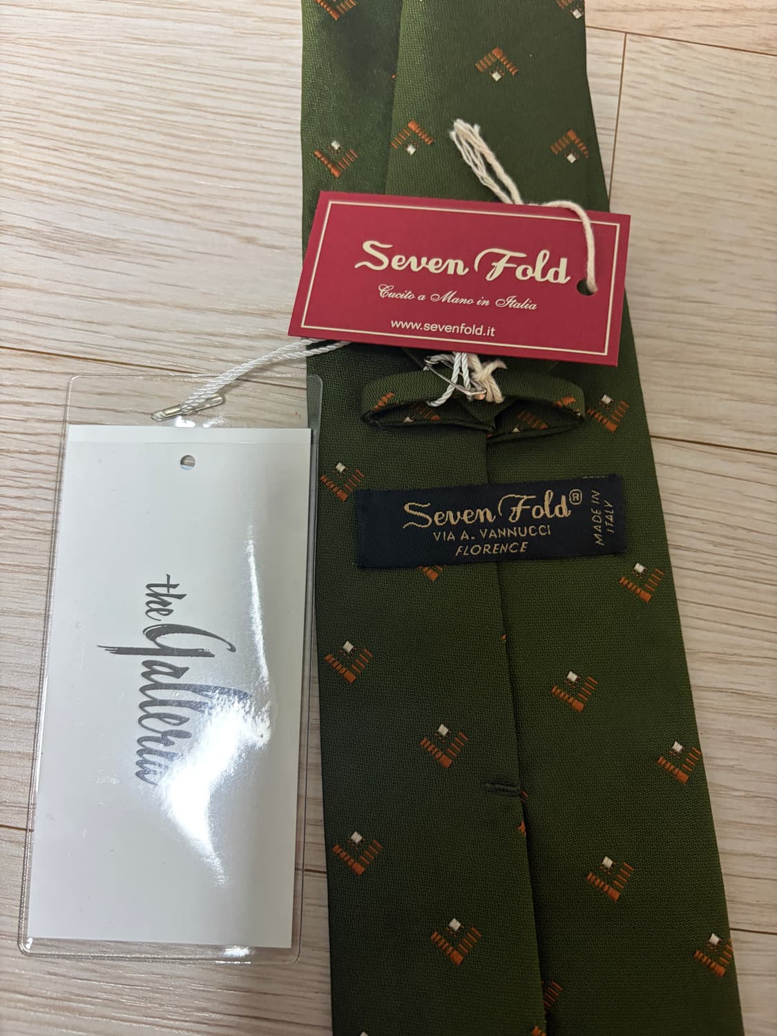 세븐폴드 by A. Vannucci 넥타이 (새상품) 상품이미지4