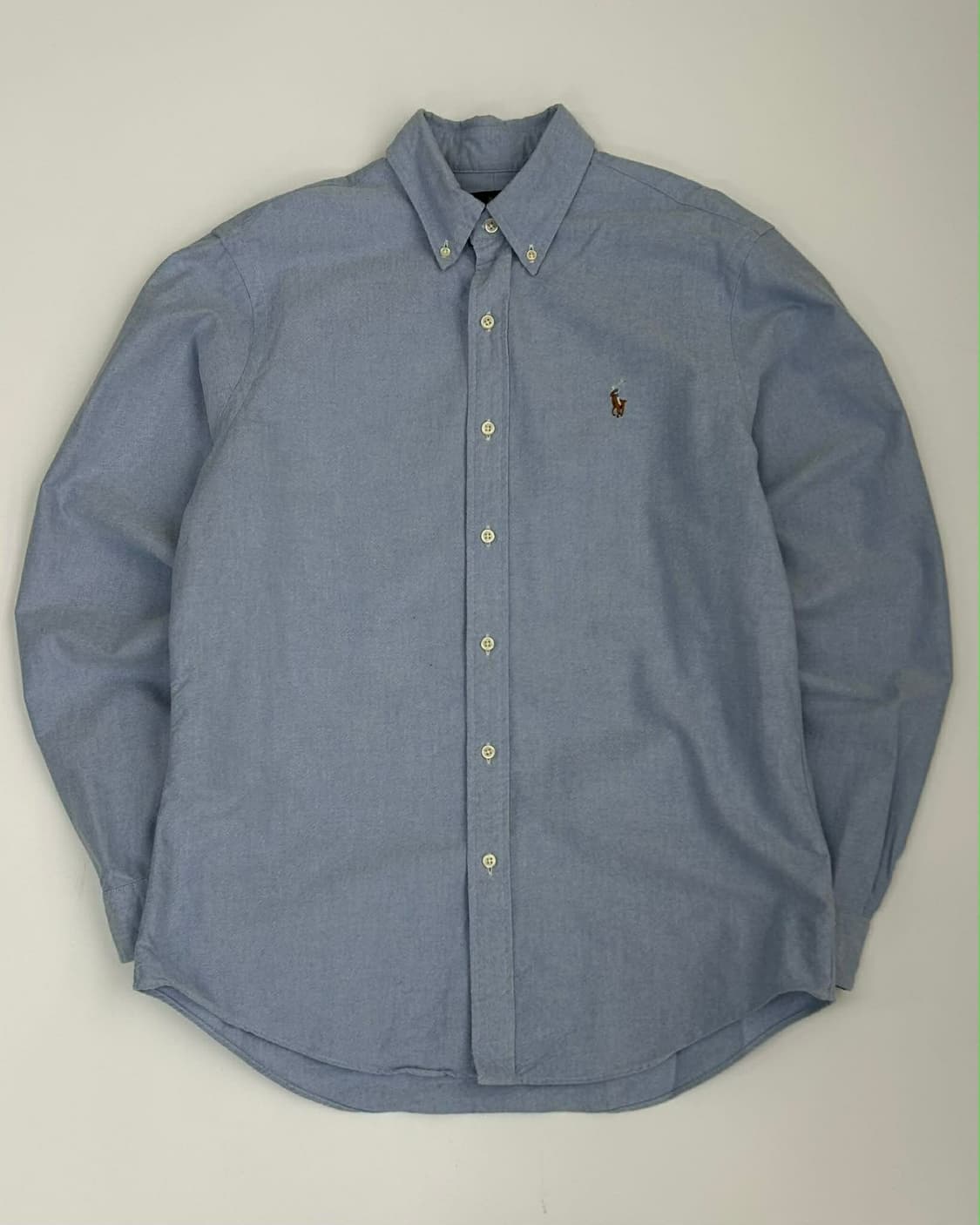 [M] 폴로 랄프로렌 옥스포드 클래식핏 청 셔츠 상품이미지1