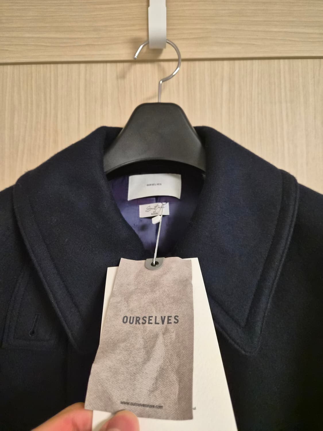 서스테인 x 아워셀브스 피코트 네이비 2사이즈 새상품 11일까지만 판매 상품이미지4