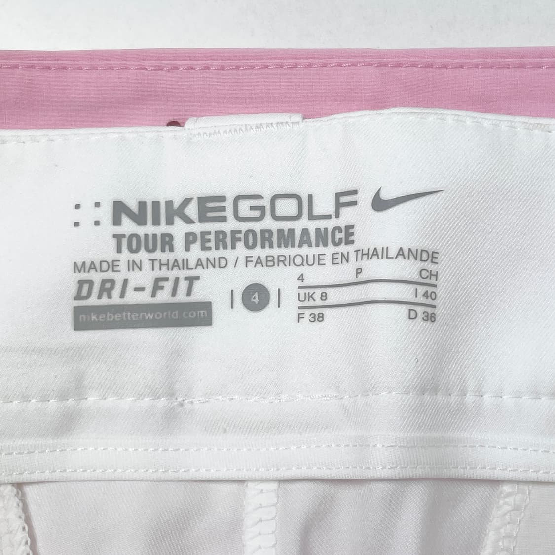 나이키 골프 드라이핏 핑크 리본 스커트 치마 4 상품이미지7