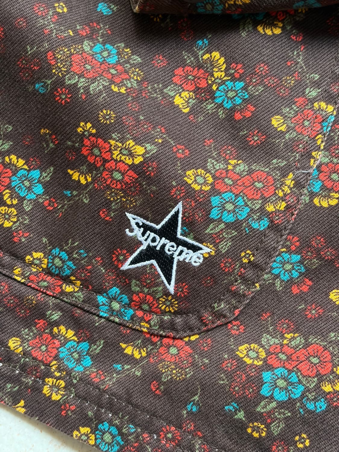 [L] 슈프림 데님 초어 코트 자켓 상품이미지3