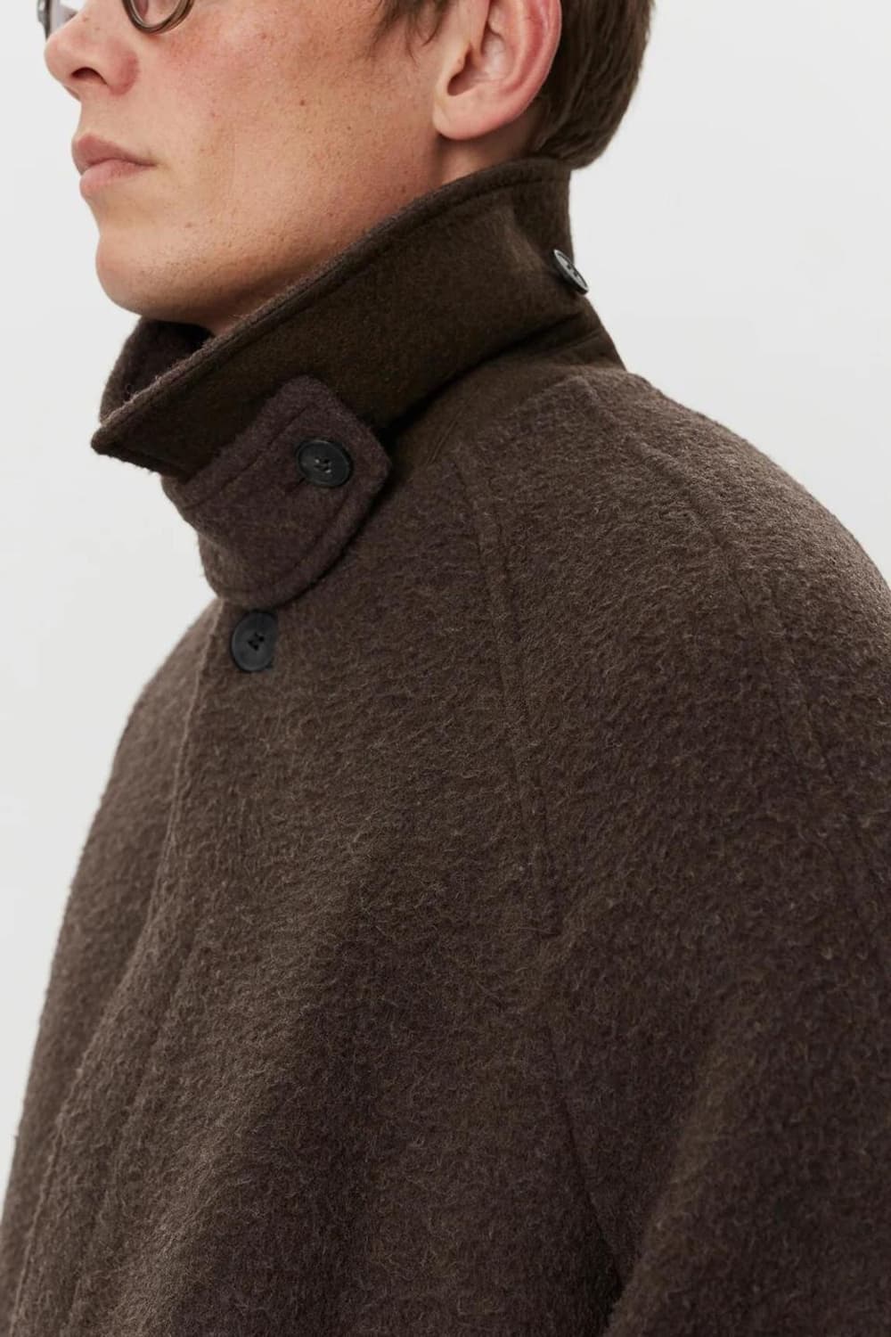 mfpen 코트 brown fuzz 상품이미지6