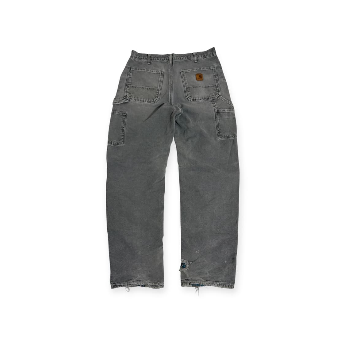 칼하트 b111 그레이 라이닝 카펜터 팬츠 32x34 상품이미지2