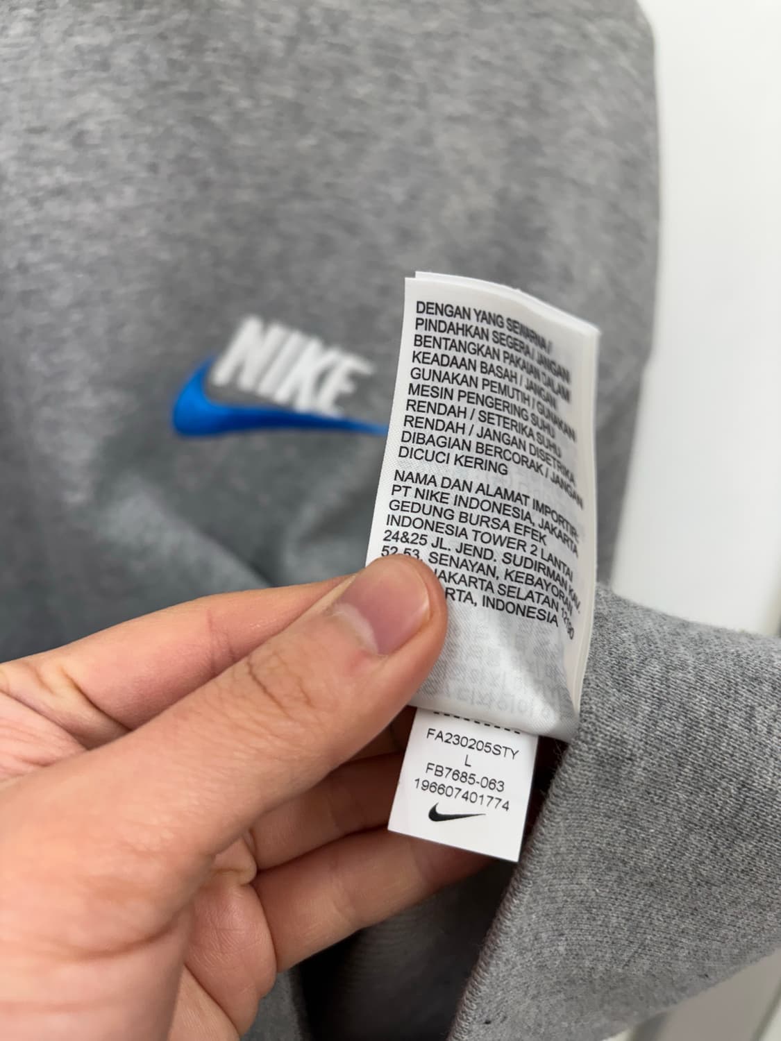 나이키 스우시 맨투맨 상품이미지6