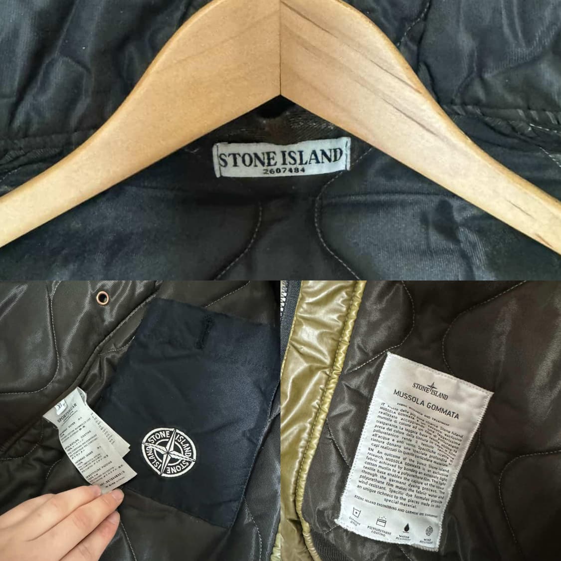 XL 스톤아일랜드 30주년 무솔라 고마타 자켓 상품이미지7