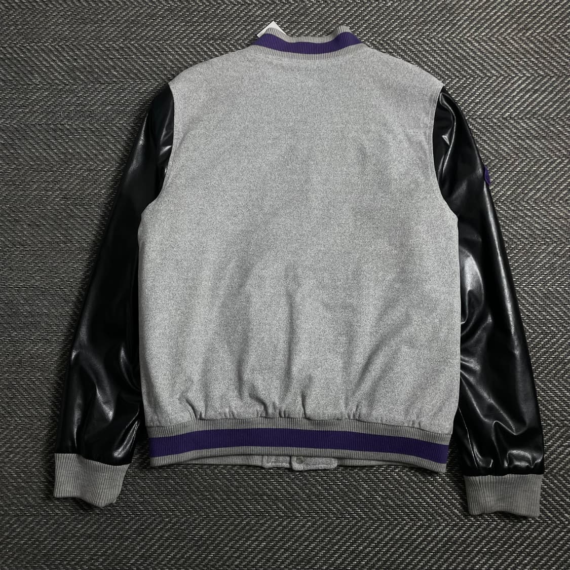 아디다스 빅로고 레더 스웻 바시티 자켓o 4290 상품이미지5