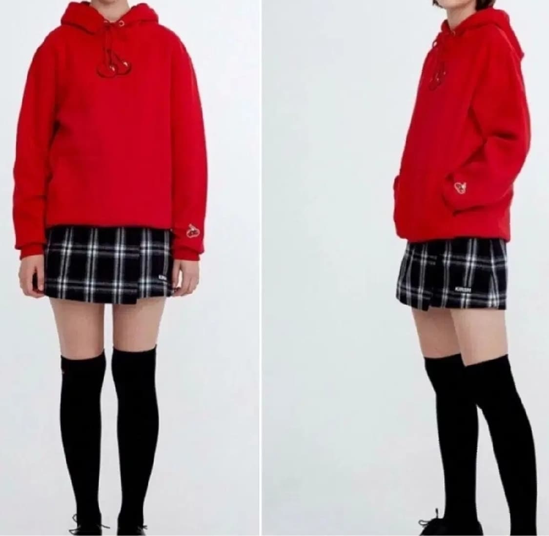 키르시 정품 체리후드 새상품상태 상품이미지3