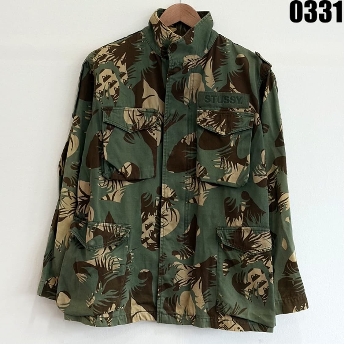 스투시 카모플라주 필드 자켓 M 0331 상품이미지1