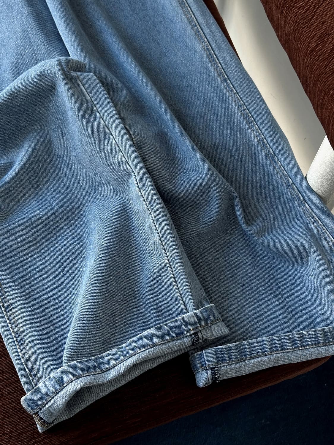 Denim wide design painter pants 상품이미지9