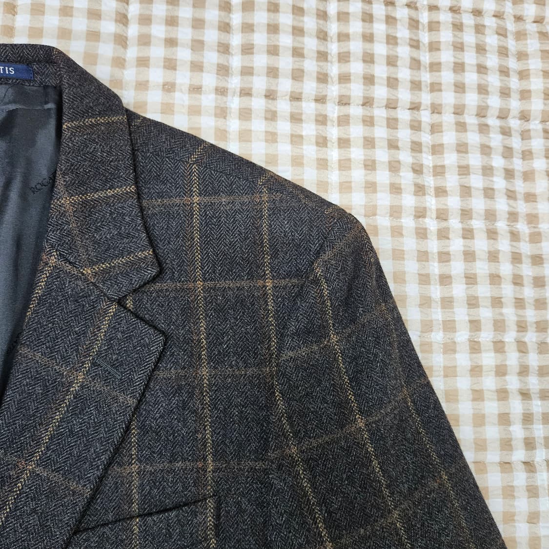 로가디스 울100 추동 블레이저 자켓 남자100 상품이미지3