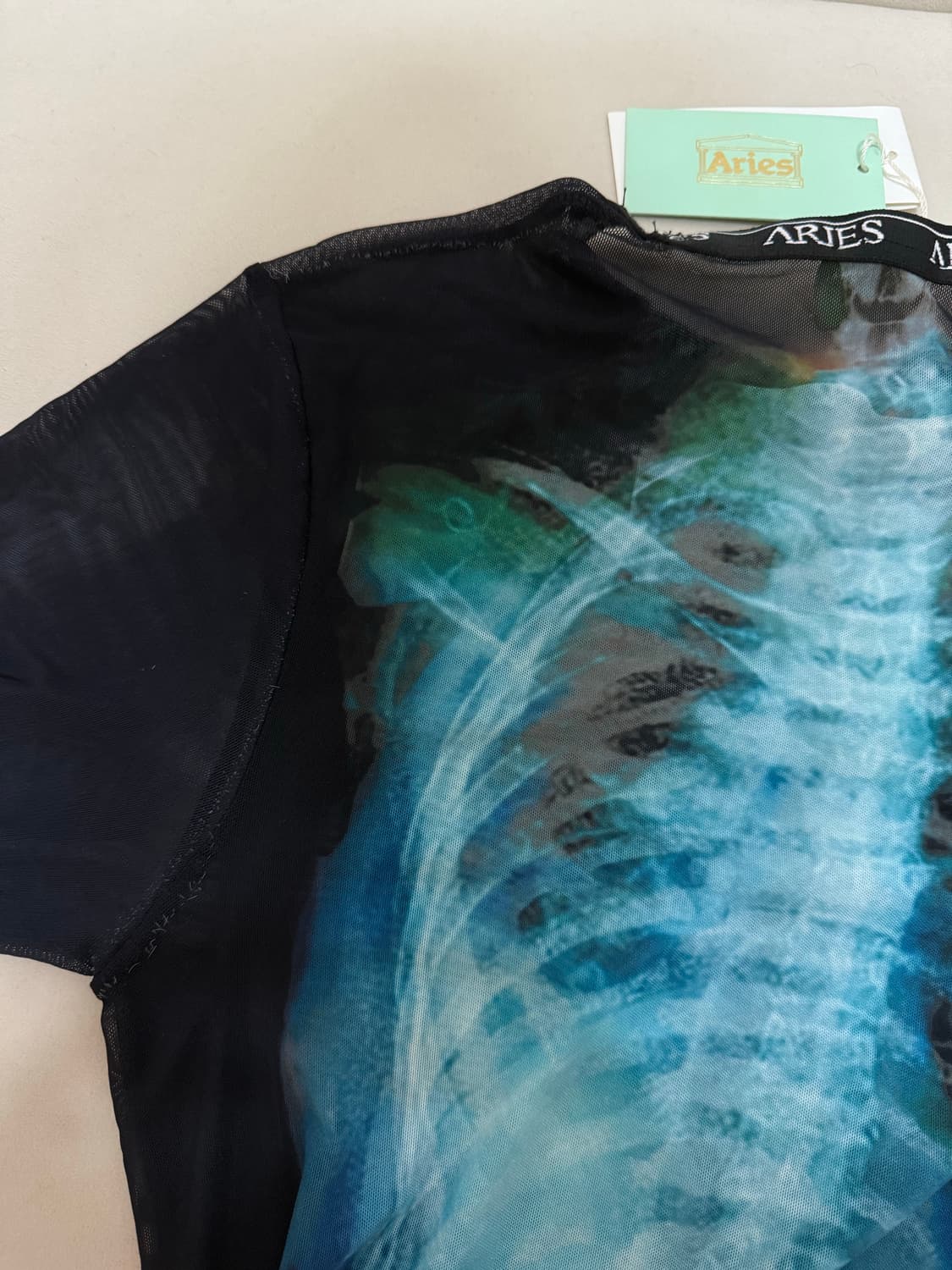 Aries X-Ray Mesh 티셔츠 상품이미지7