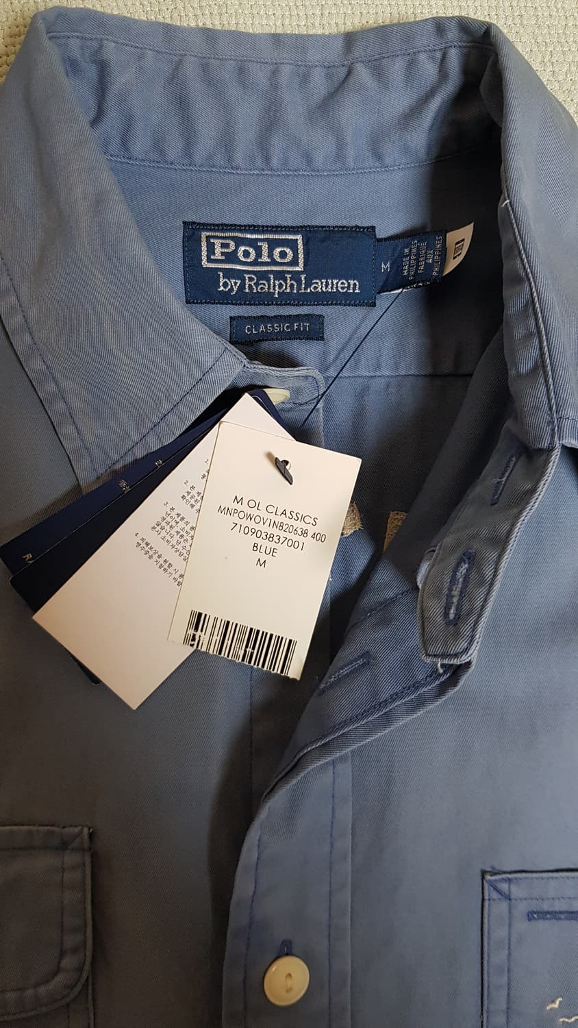 [새상품/M] 폴로 랄프스 마리나 워크셔츠 팝니다. 상품이미지3