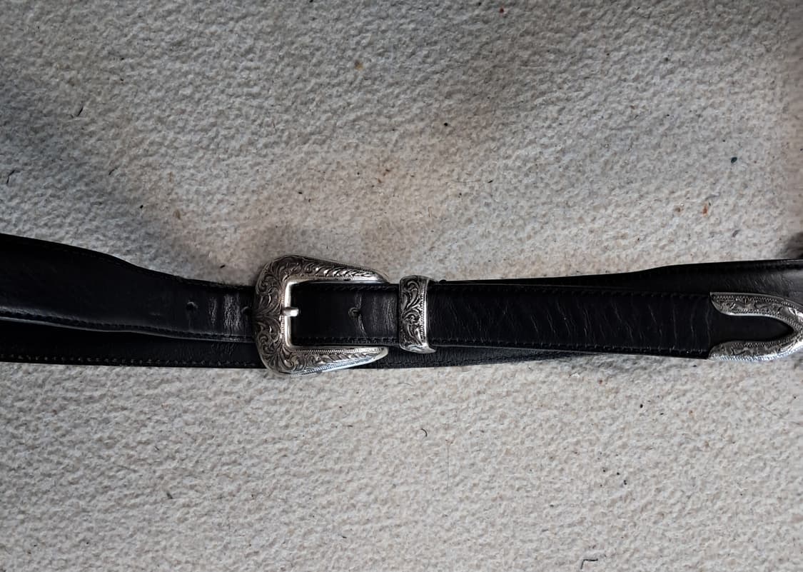 세비지 웨스턴 가죽벨트 상품이미지2