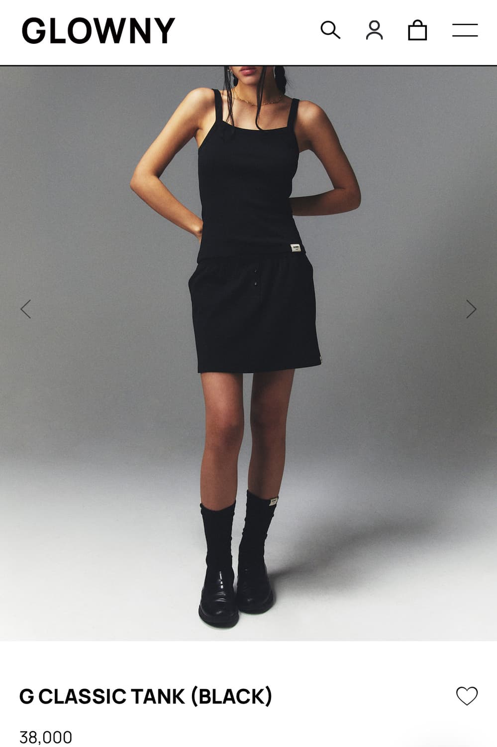 글로니 클래식 탱크 (네이비 색상입니다!!) 상품이미지1