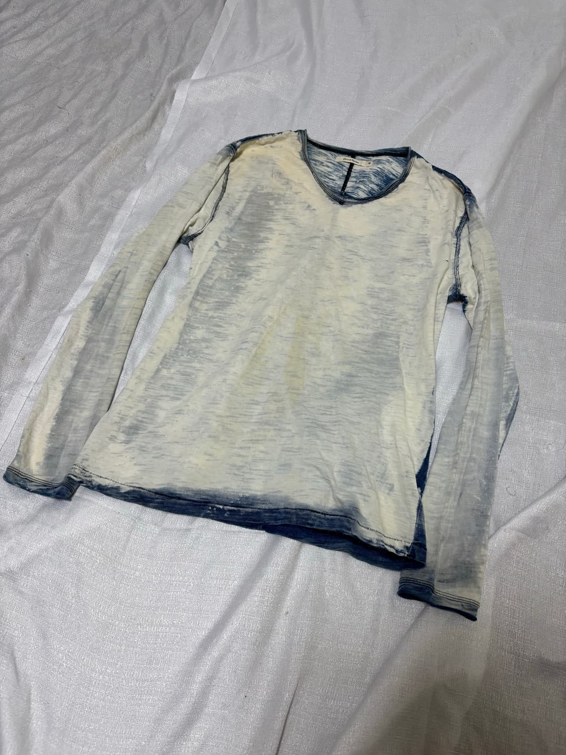 “Unknown” 00’s Design Washed Sleeve 상품이미지7