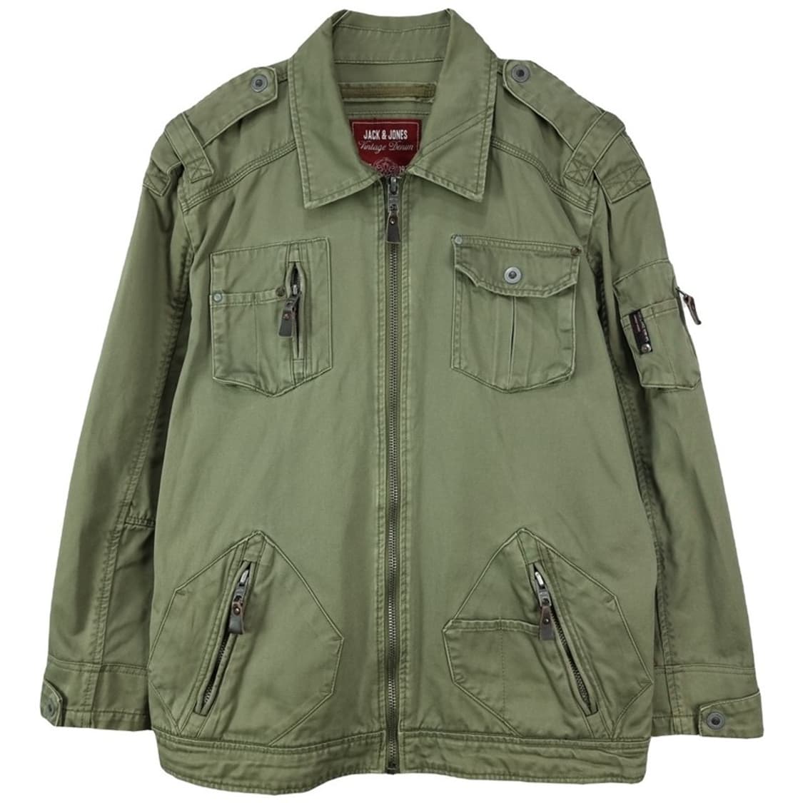 [잭앤존스] 빈티지 가공 밀리터리 자켓 M19009 상품이미지2