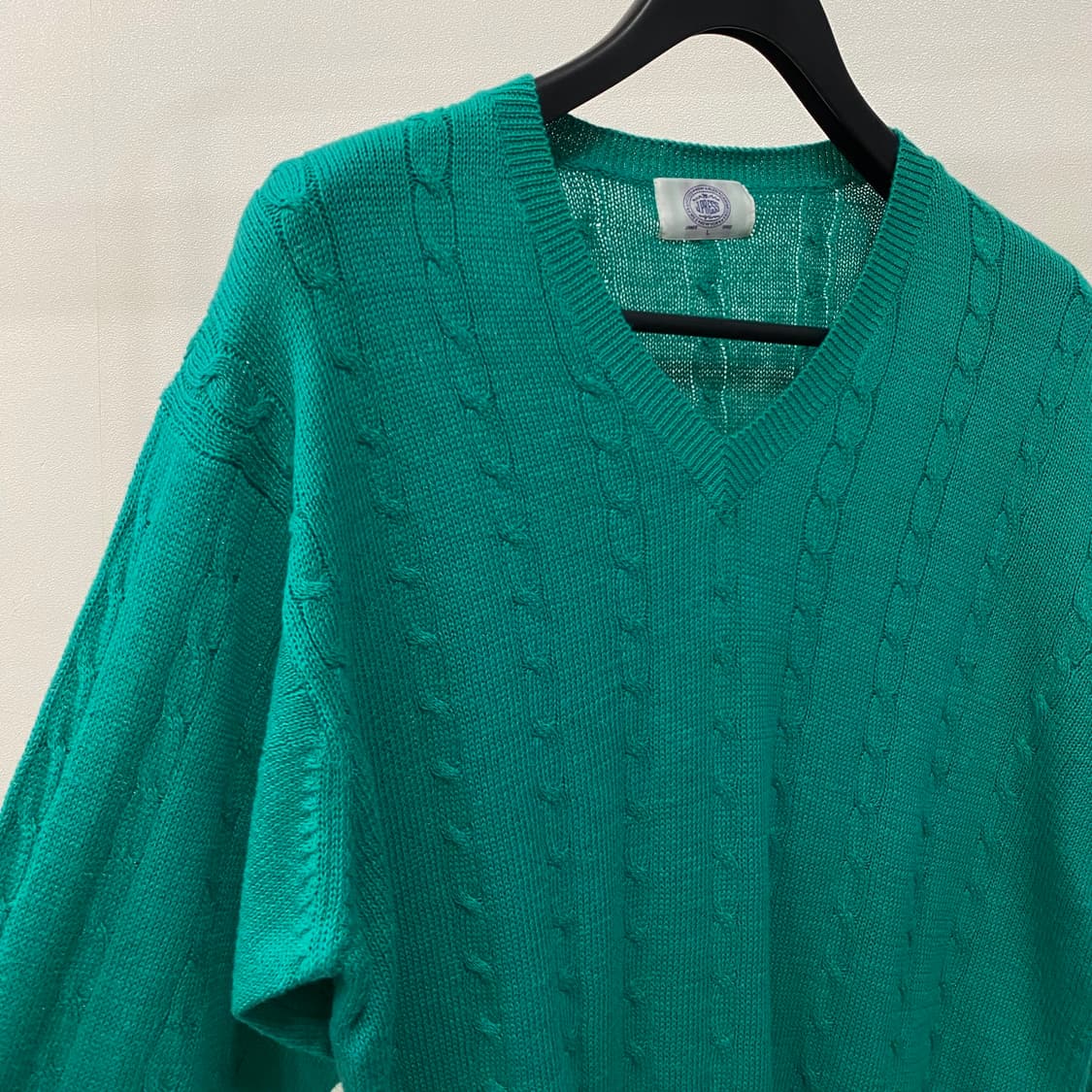 제이프레스 린넨 코튼 케이블 니트 상품이미지3