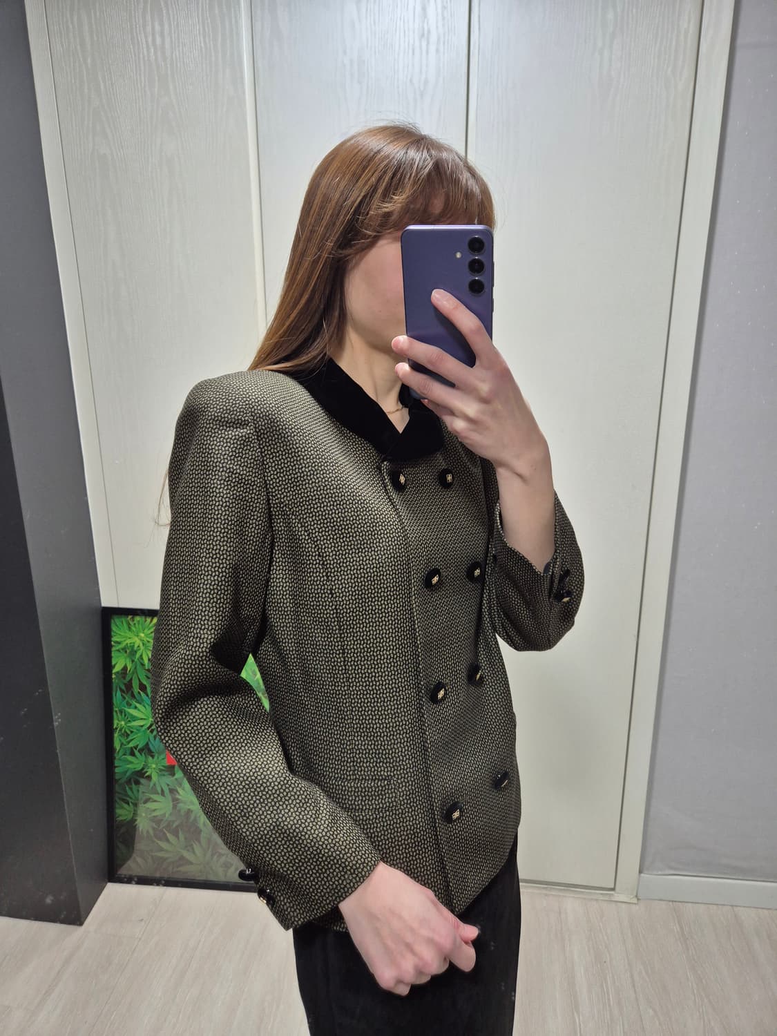 빈티지 더블 버튼 자켓.이태리 상품이미지9