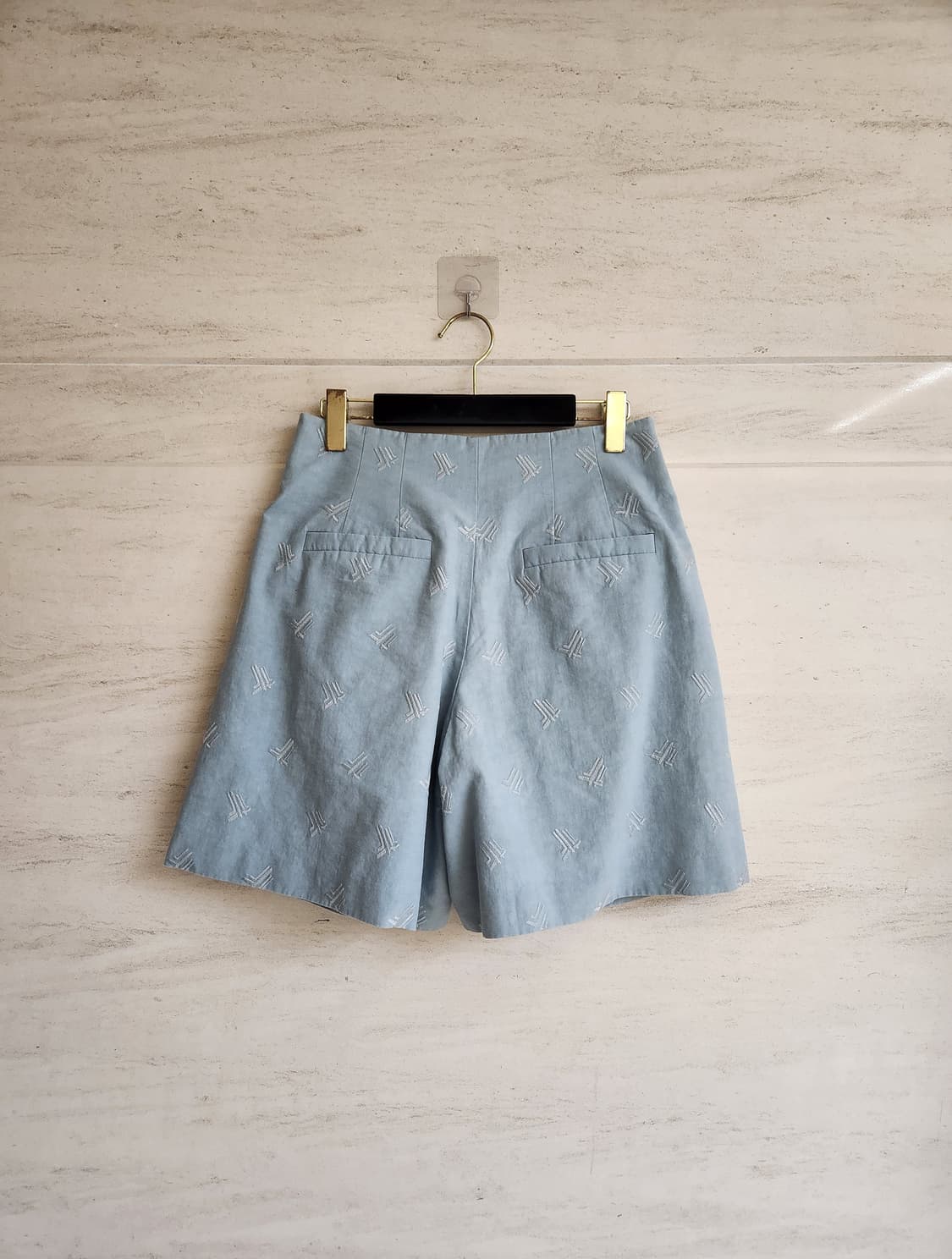 랑방 레터링 로고 자수 쇼츠 67사이즈 상품이미지8