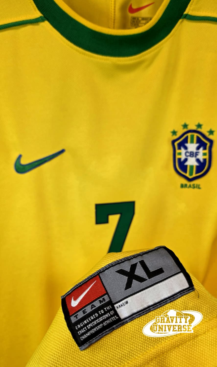 브라질 98-99 호나우지뉴 유니폼 (오리지널) 상품이미지8