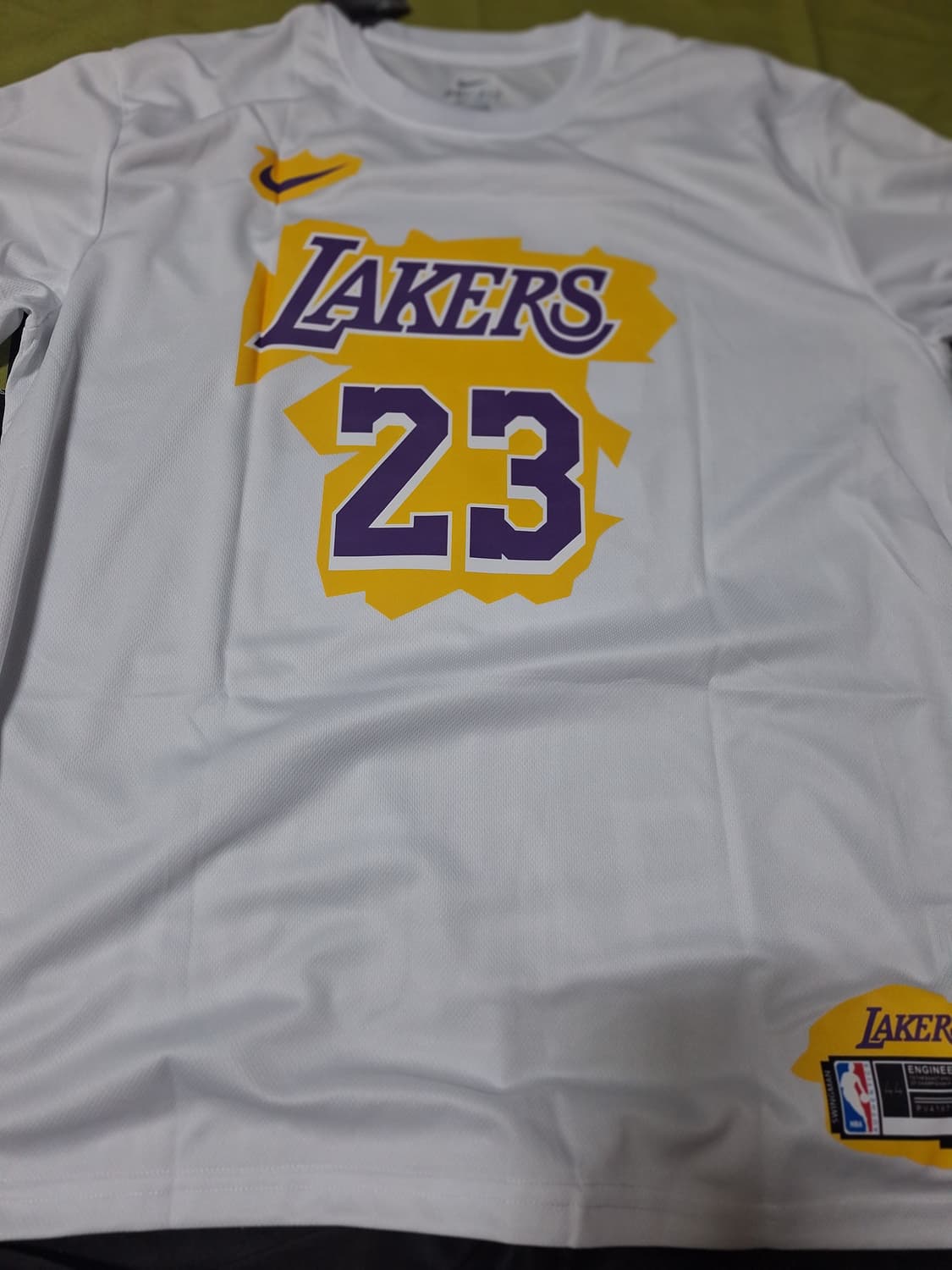 래이커스 nba 농구 반팔 티셔츠  상품이미지1