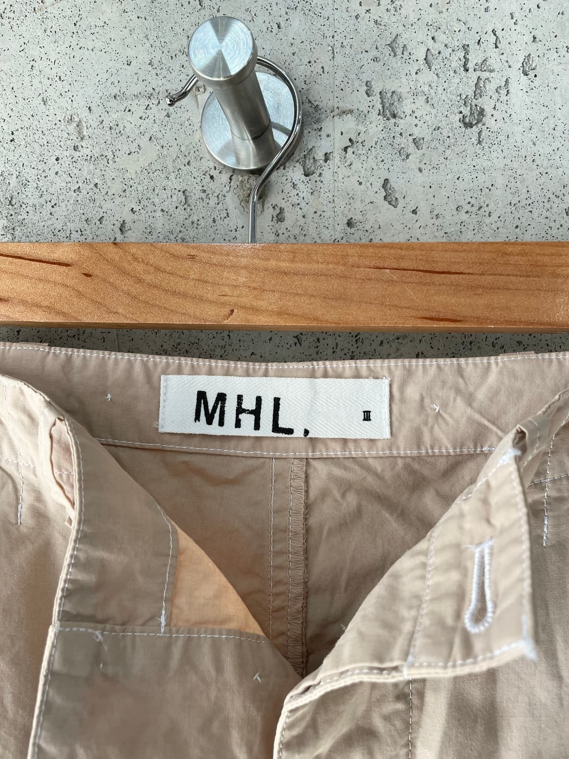 MHL마가렛호웰 신치백 코튼 스커트 상품이미지7