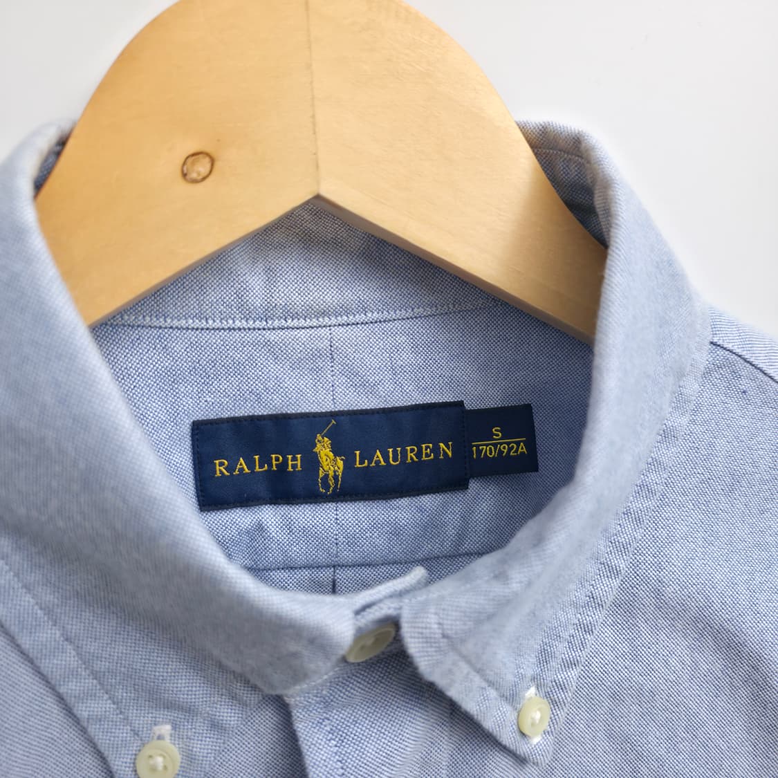 [S] 폴로 랄프로렌 옥스포드 셔츠 하늘색 상품이미지5