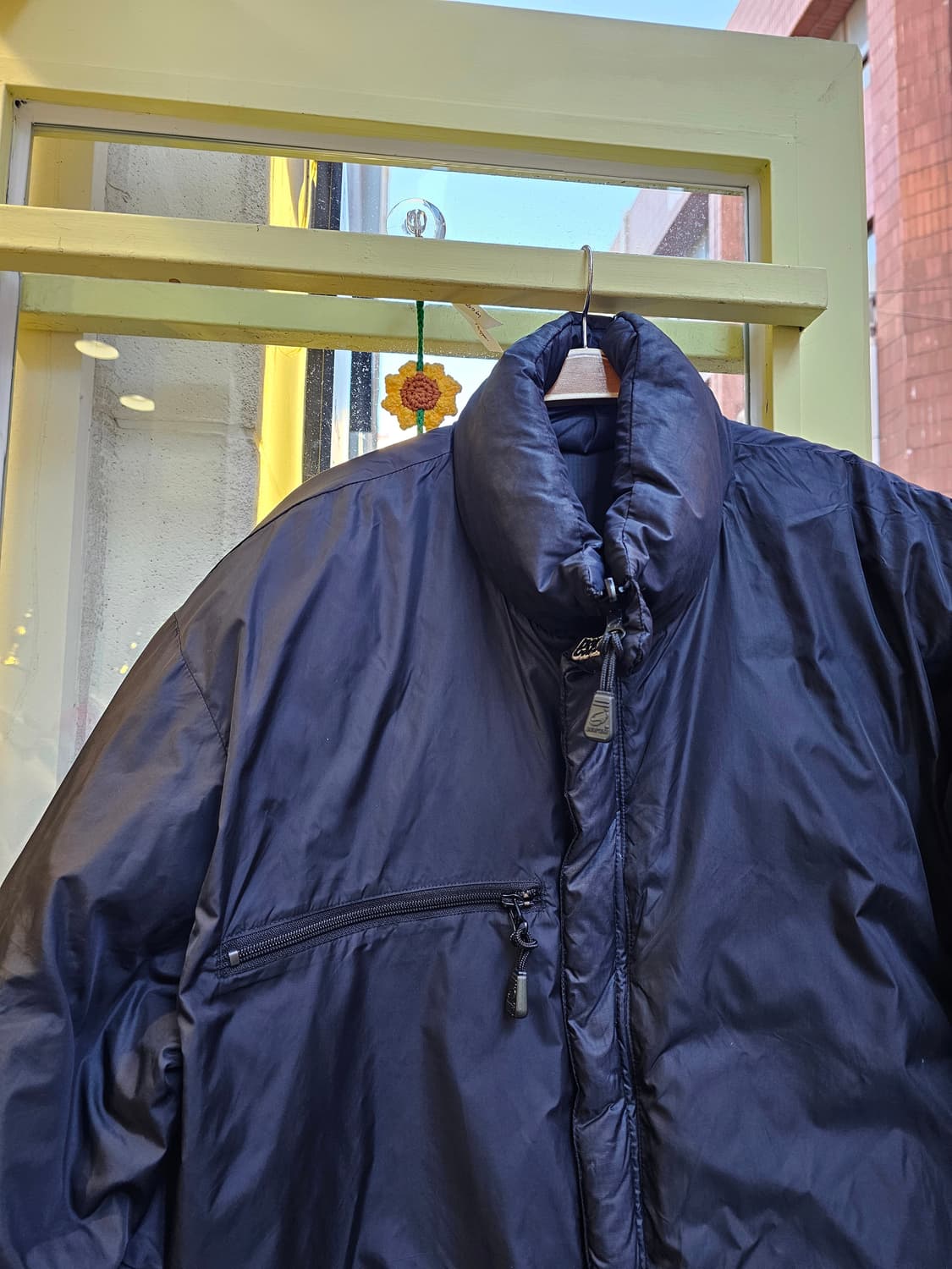 Bear USA 블랙 화이트구스다운 리버시블 패딩 상품이미지8