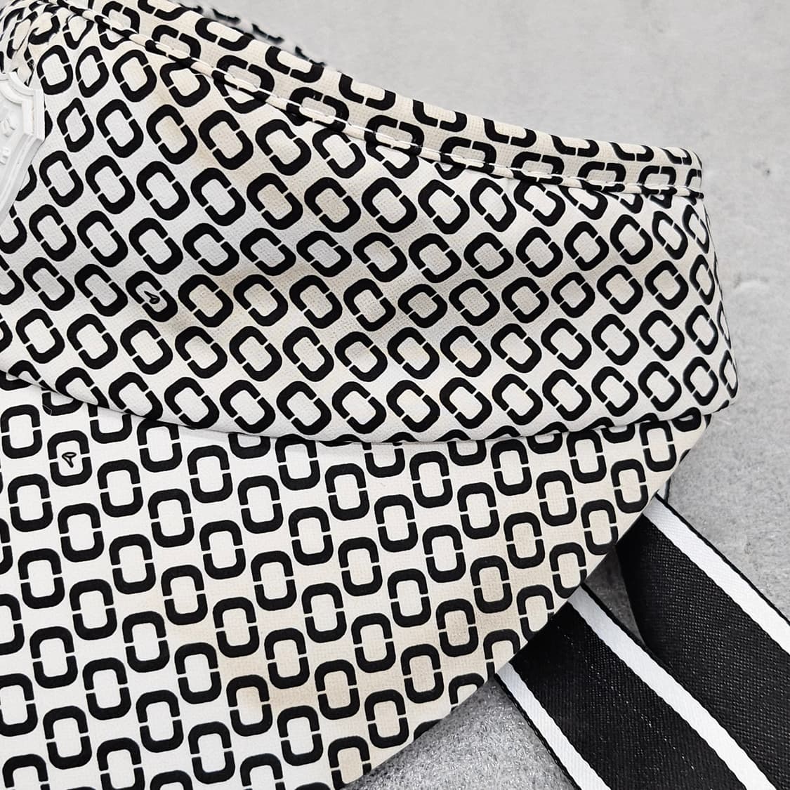 루이까또즈 닥스하운드 패턴 리본 썬바이저  상품이미지10