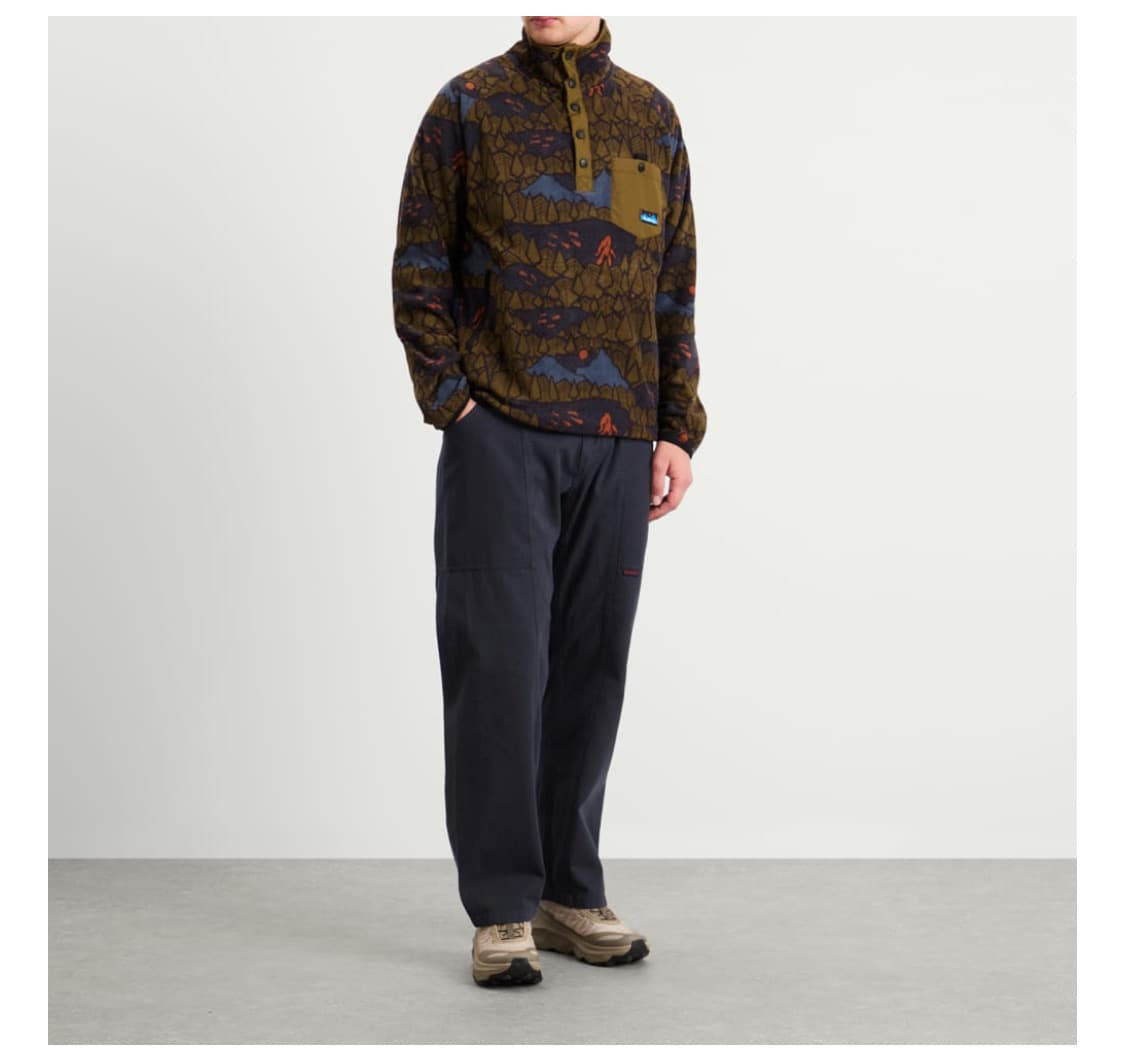 KAVU TEANNAWAY FLEECE (SASQUATCH NIGHT) 상품이미지3