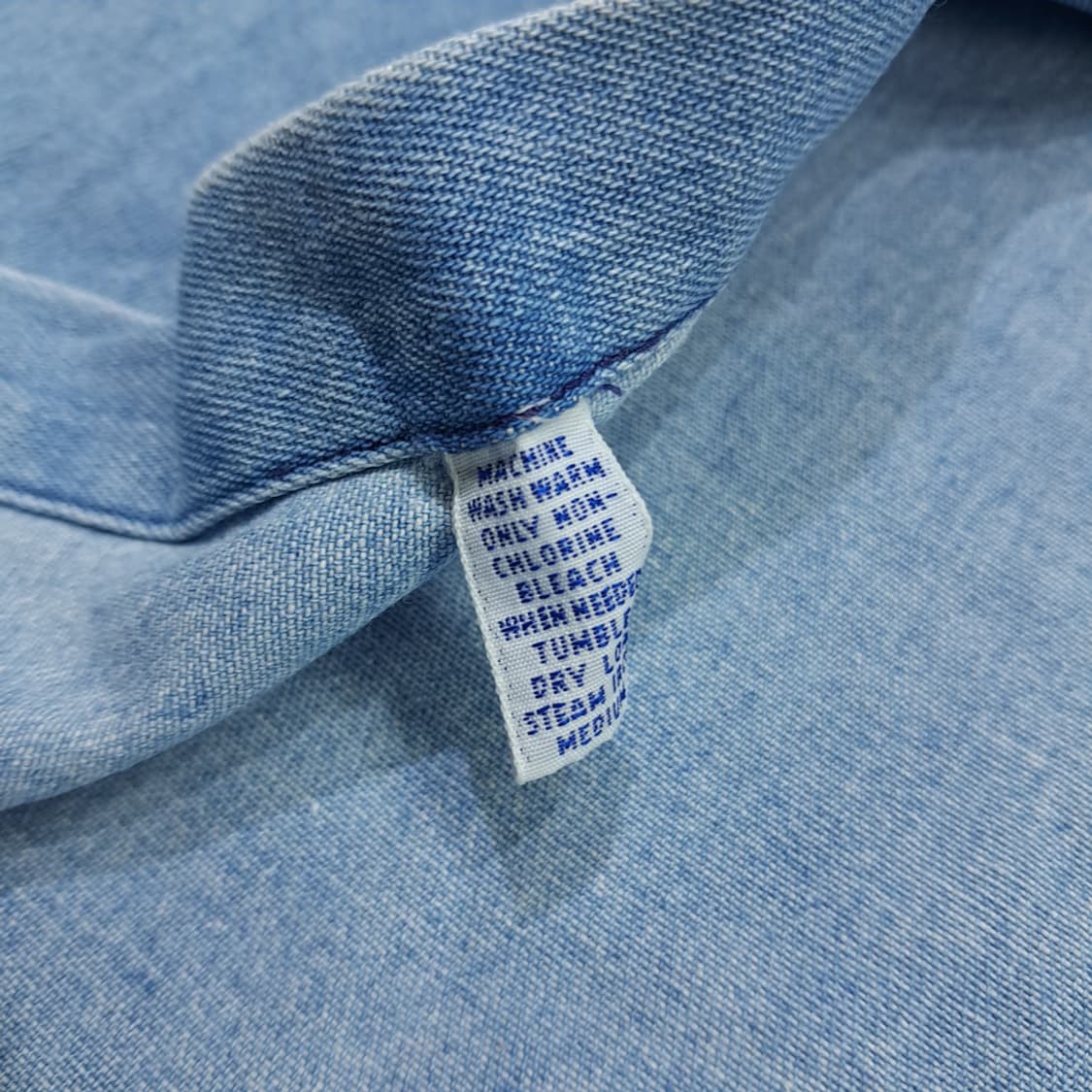 CN448 2XL 폴로 랄프로렌 포스트보이 데님 긴팔 셔츠 남방 상품이미지7
