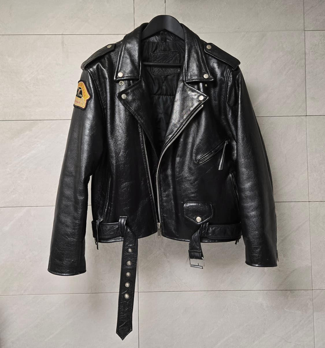 MR 바이커 소가죽 라이더 자켓 상품이미지1