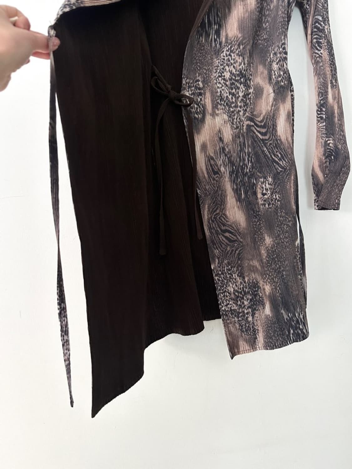 Fury pleats strap ops & top / moca brown 상품이미지7