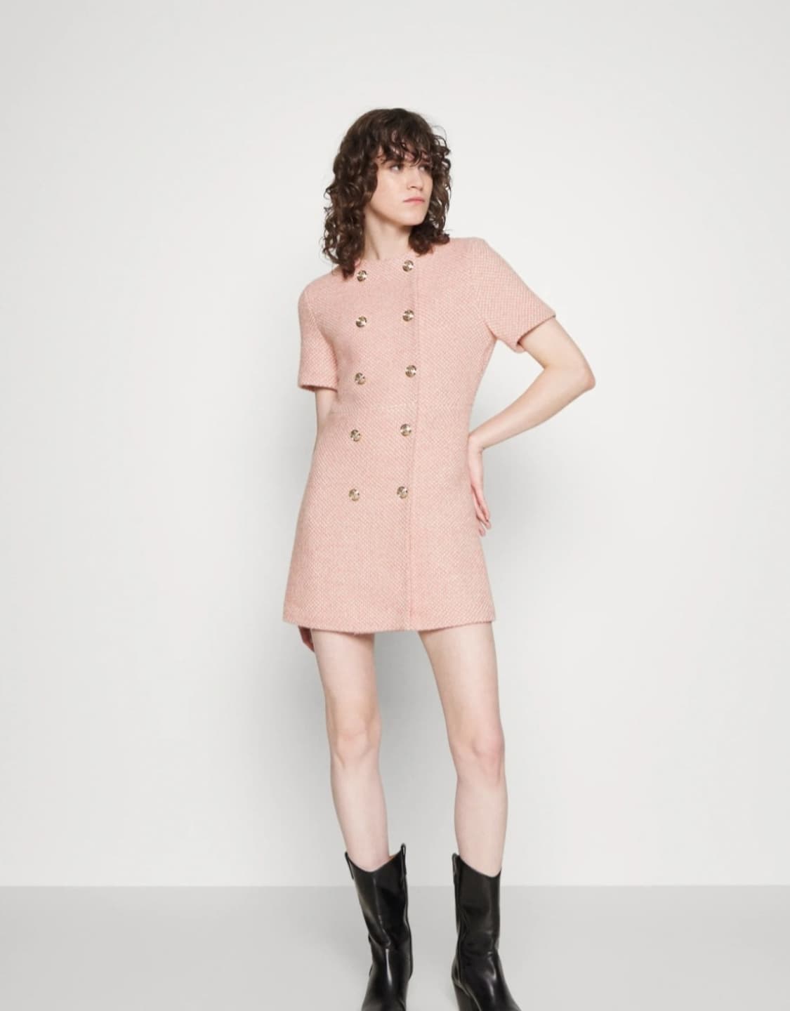 마쥬 24SS 트위드 미니 원피스 36사이즈 상품이미지2