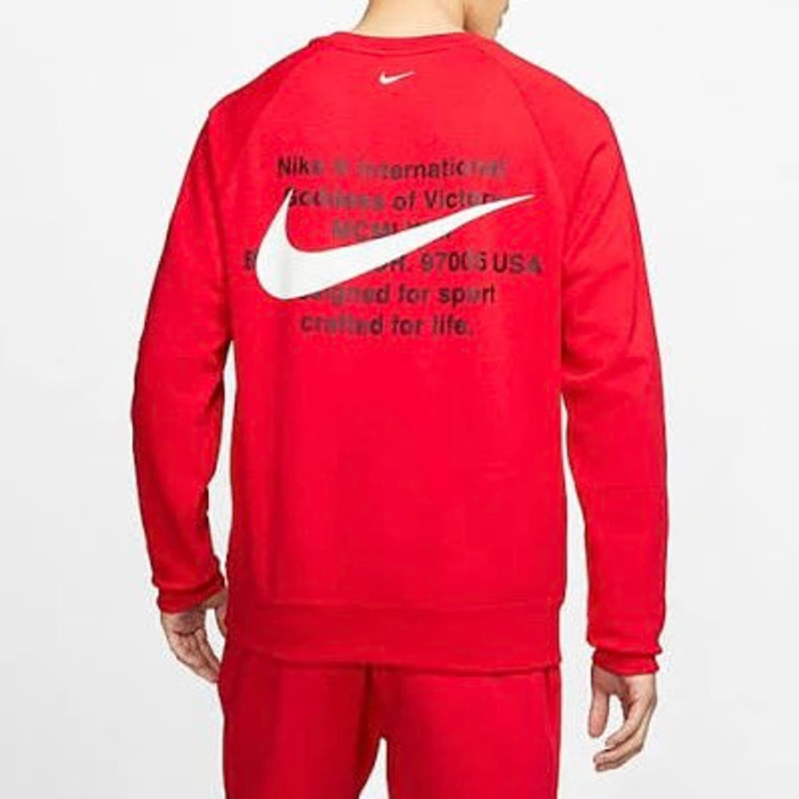 L 나이키 더블 빅 스우시 퓨추라 크루탑 맨투맨 상품이미지1