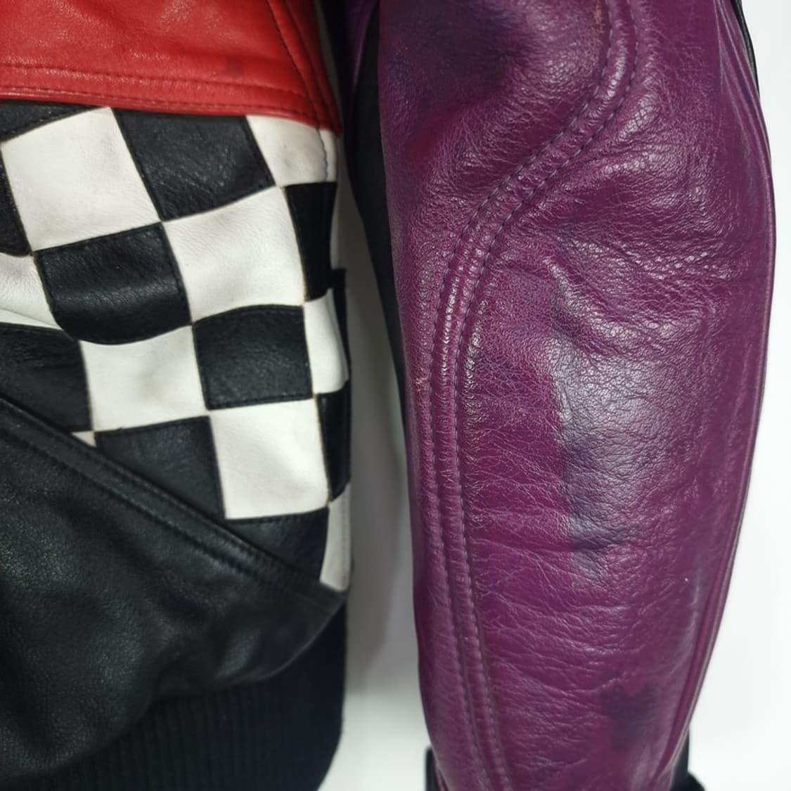 아메리칸빈티지 리얼 카우 레더 바이커 레이싱 가죽 자켓 M16558 상품이미지10